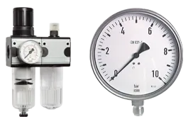 Manometer & Druckregler für Pneumatik, Hydraulik und Industrie