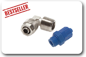 CK-Schlauchverschraubungen aus MSV, ES, POM, Aluminium