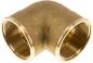 Preview: Winkel 90° Messing mit Innengewinde (geschmiedet) bis 16 bar, alle Größen