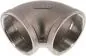 Preview: Edelstahl Winkel 90° IG, 1.4408 (V4A), gegossen, PN 16 & NPT-Option