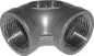 Preview: Edelstahl Winkel 90° IG, 1.4408 (V4A), gegossen, PN 16 & NPT-Option