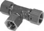 Preview: Hochdruck T-Verschraubung Edelstahl V4A, 60° Dichtkegel, bis 400 bar, alle Größen