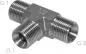 Preview: Hochdruck T-Verschraubung Edelstahl V4A, 60° Dichtkegel, bis 475 bar, alle Größen