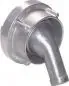 Preview: Storz-Kupplungen 50°-Winkel Schlauchstutzen drehbar Aluminium geschmiedet