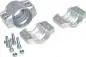 Preview: Klemmschalen 2-teilig Einbindeschalen Aluminium für Industrieschläuche