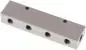 Preview: Aluminium-Verteilerleiste 2-fach (doppelseitig), PN 16, Hochdruck, Industrie