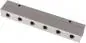 Preview: Aluminium-Verteilerleiste 2-fach (doppelseitig), PN 16, Hochdruck, Industrie
