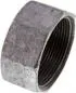 Preview: Temperguss-Verschlusskappe verzinkt, Innengewinde, PN 16, Industrie & Handwerk