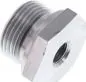 Preview: Hydraulik-Gewindereduzierungen Stahl verzinkt mit zylindrischem Innen- und Außengewinde bis 630 bar, Elastomerdichtung, alle Größen
