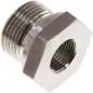 Preview: Hydraulik-Gewindereduzierungen VA 1.4571 mit zylindrischem Innen- und Außengewinde bis 630 bar, Elastomerdichtung, alle Größen