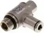 Preview: IQS Drosselrückschlagventil – mit Schlitzschraube MSV – alle Größen 4mm bis 12mm