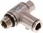Preview: IQS Drosselrückschlagventil – mit Schlitzschraube MSV – alle Größen 4mm bis 12mm