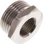 Preview: Reduziernippel Edelstahl 1.4571 mit zylindrischem Außen- und Innengewinde bis 40 bar, alle Größen