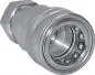 Preview: Hydraulikkupplung Innengewinde ISO 7241-1 B Stahl verzinkt (auch NPT-Gewinde verfügbar)