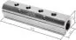 Preview: Verteilerleiste aus Edelstahl, einseitig (Heavy Duty), PN 15, Druckluftverteiler, Verteiler, Leiste
