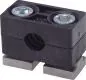 Preview: Hydac Edelstahl Rohrschelle schwere Baureihe DIN 3015 T2 für Hydraulik- und Pneumatikleitungen