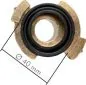 Preview: GEKA® Y-Verteiler für Gartenschlauch-Schnellkupplungen, Serie "GEKA-plus", 40 mm, Kupplung, Verteiler, Abzweigkupplung