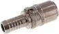 Preview: Kupplungsdosen Edelstahl 1.4305, gerade Schlauchtülle MIT ENTRIEGELUNG, DN 9 (13 mm Zapfen), Temperierkupplung, GSP, kompatibel zu Hasco,alle Größen,Parker, Hydraulik, Mineralöl, Luft, Wasser, Schmieröl, Schlauch, Druckschlauch, Pneumatik
