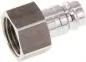 Preview: Kupplungsstecker mit Innengewinde, NW 10, Edelstahl 1.4404, alle Größen von www.pneumatikshop-online.de