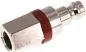 Preview: Kupplungsstecker mit Innengewinde, NW 5, Messing vernickelt, Stecker, Kupplung, alle Größen mit roter Farbmarkierung Preview: Kupplungsstecker mit Innengewinde, NW 5, Messing vernickelt, Stecker, Kupplung, alle Größen mit roter Farbmarkierung