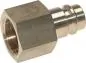 Preview: Kupplungsstecker mit Innengewinde, NW 19, Messing, alle Größen von www.pneumatikshop-online.de