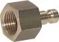 Preview: Kupplungsstecker mit Innengewinde, NW 2,7 , Messing, Stecker, Kupplung, Standard, alle Größen Preview: Kupplungsstecker mit Innengewinde, NW 2,7 , Messing, Stecker, Kupplung, Standard, alle Größen