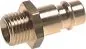 Preview: Kupplungsstecker mit Außengewinde, Messing, NW 7,2, Kupplung, Stecker, Dose, Kupplungsstecker, Kupplungsdose, alle Größen Preview: Kupplungsstecker mit Außengewinde, Messing, NW 7,2, Kupplung, Stecker, Dose, Kupplungsstecker, Kupplungsdose, alle Größen