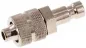 Preview: Pneumatik-Kupplungsstecker NW 2,7 mit Überwurfmutter aus vernickeltem Messing
