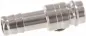 Preview: Kupplungsstecker NW 10 aus massivem Edelstahl 1.4305 mit Schlauchtülle