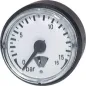 Preview: Detailaufnahme 1 eines Ø 27 mm Manometers mit Anschlussgewinde hinten