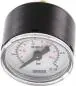 Preview: WIKA Standardmanometer Ø 40, 50, 63 mm, Anschluss hinten (axial), Klasse 1.6, Stahlgehäuse