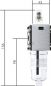 Preview: Micro-Nebelöler, Baureihe 0, bis 1400 l/min, alle Größen