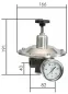 Preview: Industrieller Präzisionsdruckminderer für niedrigste Drücke bis 28000 l/min G1/2