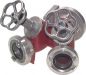 Preview: Storz-Verteiler 2-fach mit Ventilabsperrung, alle Typen von www.pneumatikshop-online.de