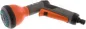 Preview: GARDENA® Comfort Multifunktions-Gießbrause aus grauem Kunststoff mit orangefarbenen SoftGrip-Elementen