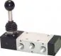Preview: 5/3-Wege-Handhebelventile G 1/4" – Federrückstellung – Baureihe XMV 2000 Standard