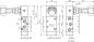 Preview: 5/3-Wege-Handhebelventile G 1/8" mit Raste, Baureihe XMV 1000, Standard