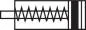 Preview: Pneumatik-Rundzylinder einfachwirkend, ISO 6432, AIRTEC