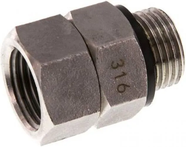 Heißwasser-Drehgelenk Edelstahl V4A, PN 30 bar, alle Größen