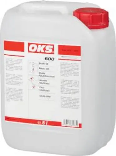 OKS® 600 / 601 Multiöl | 5-fach Wirkung, 400ml Spray & 5L Kanister, Universalspray