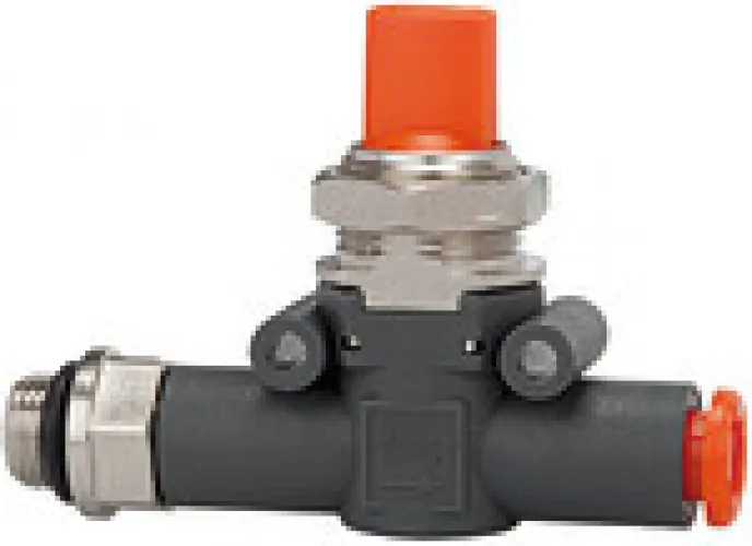 Riegler Absperrventil »lineonline«, Gewinde (Eingang) – Schlauch (Ausgang), alle Größen