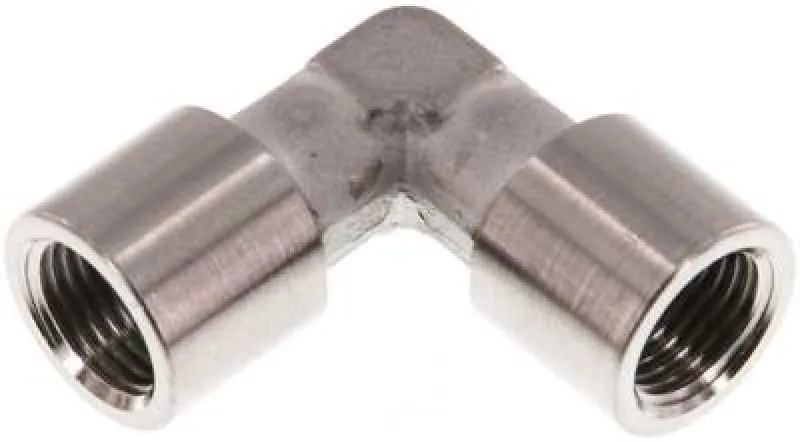 Edelstahl Winkel 90° IG/IG, 1.4404 (V4A), geschmiedet, bis 150 bar, alle Größen