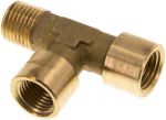 6 ~ 16mm Messing T Stück 3 Wege Kraftstoffschlauchanschluss Für DruckluftÖl ki 