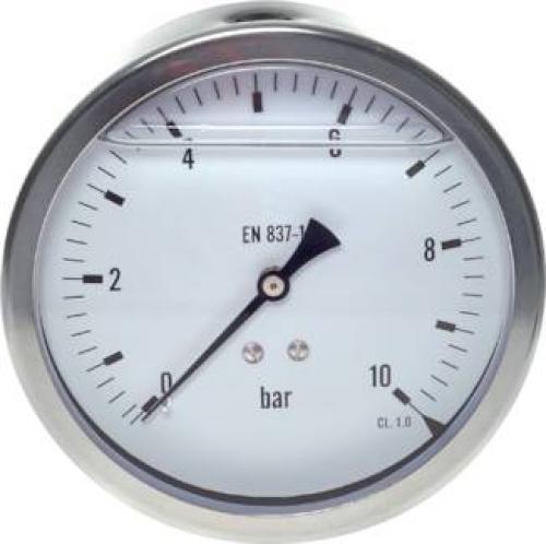 Glycerinmanometer Ø 100 mm, Klasse 1.0, Eco-Line