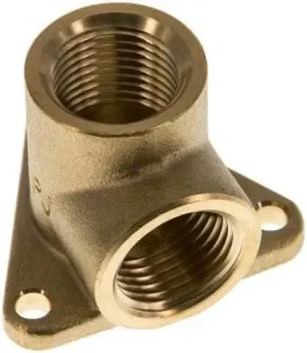 Wandverteiler Messing, Wandscheibe IG, PN 16, für Industrie & Werkstatt