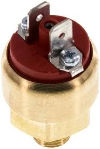 Mini-Druckschalter Messing bis 10 bar – Kleine Bauform, alle Typen