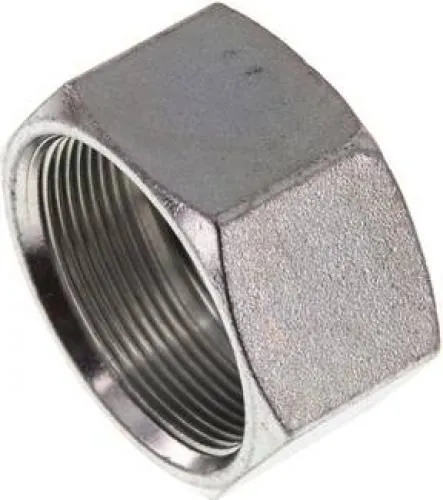 Überwurfmuttern für Schneidringverschraubung Stahl verzinkt alle Größen