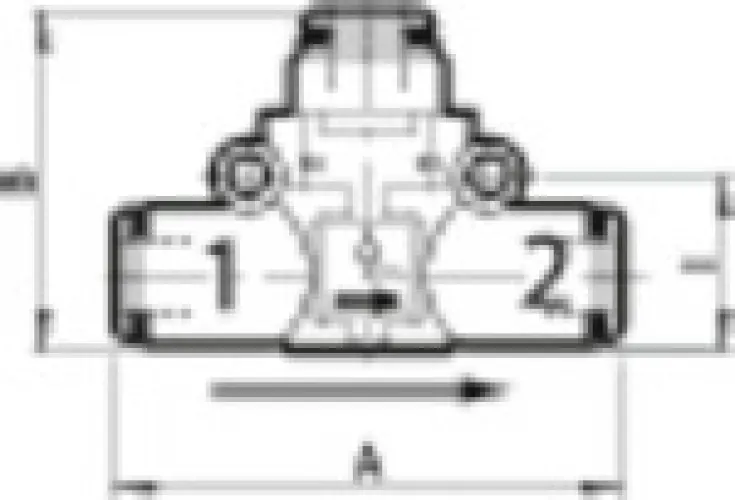 Riegler Schnellentlüftungsventil mit geführter Entlüftung, Anschluss Schlauch–Schlauch