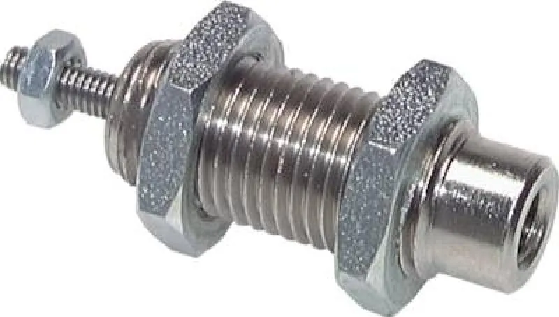 Einschraub-Pneumatikzylinder einfachwirkend – Ø 6–16 mm – alle Größen M10–M22