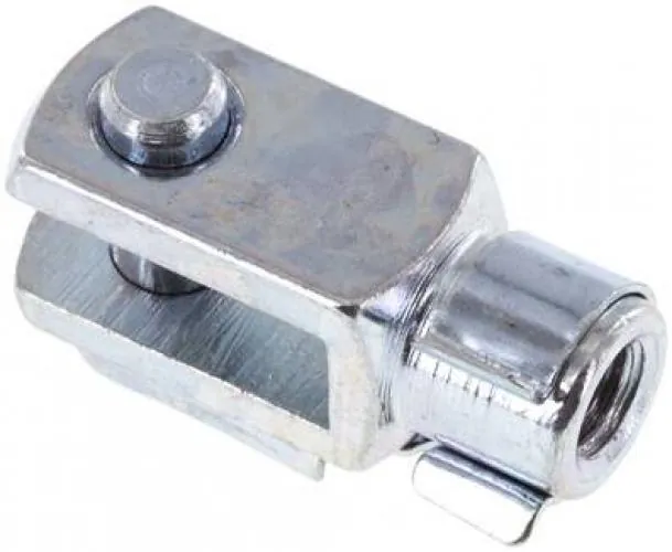 Gabelköpfe (IG) mit Bolzen aus Stahl verzinkt für ISO-Kompaktzylinder, alle Größen